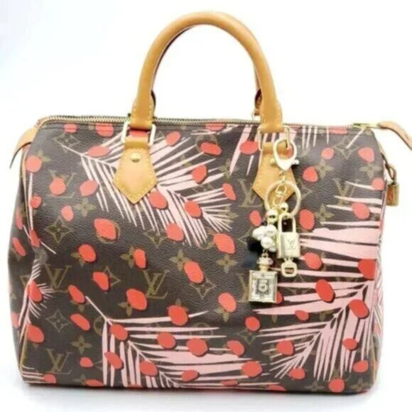 100% Auth Louis Vuitton Lock & Key with unbranded Bagcharm, Keycharm, Keychain - Picture 8 of 10